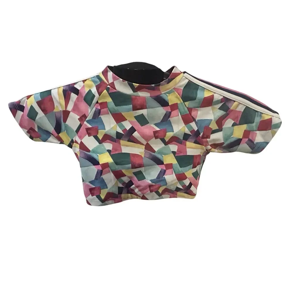 Zella Girls Geometric Rainbow Bikini size 10